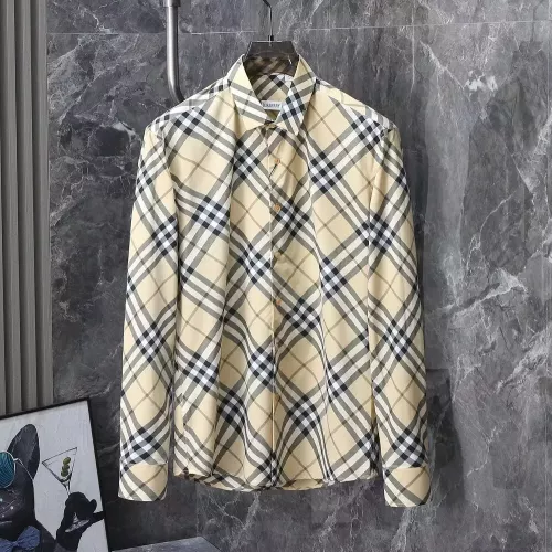 Burberry Shirts Long Sleeved For Men #1307629 $42.00 USD, Wholesale Replica Burberry Shirts