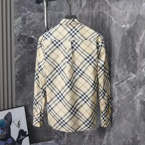 Replica Burberry Shirts Long Sleeved For Men #1307629 $42.00 USD for Wholesale