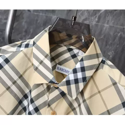 Replica Burberry Shirts Long Sleeved For Men #1307629 $42.00 USD for Wholesale