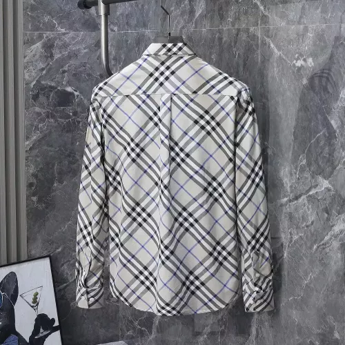 Replica Burberry Shirts Long Sleeved For Men #1307631 $42.00 USD for Wholesale