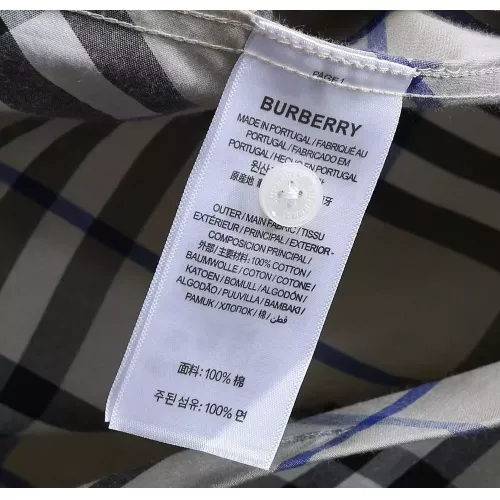 Replica Burberry Shirts Long Sleeved For Men #1307631 $42.00 USD for Wholesale