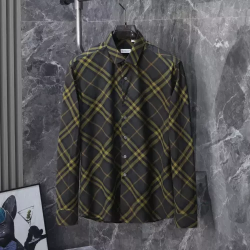 Burberry Shirts Long Sleeved For Men #1307632 $42.00 USD, Wholesale Replica Burberry Shirts