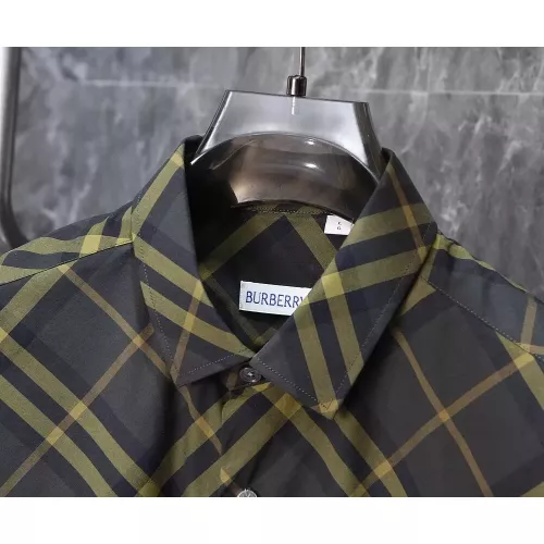 Replica Burberry Shirts Long Sleeved For Men #1307632 $42.00 USD for Wholesale