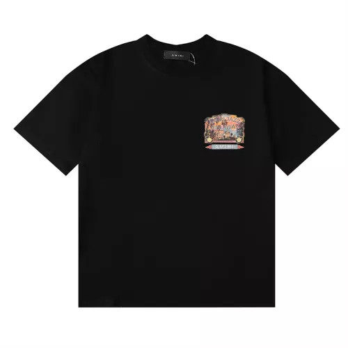 Replica Amiri T-Shirts Short Sleeved For Unisex #1307753 $32.00 USD for Wholesale