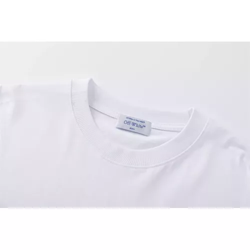 Replica Off-White T-Shirts Short Sleeved For Unisex #1307856 $32.00 USD for Wholesale