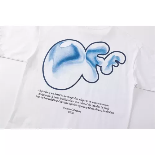 Replica Off-White T-Shirts Short Sleeved For Unisex #1307864 $32.00 USD for Wholesale
