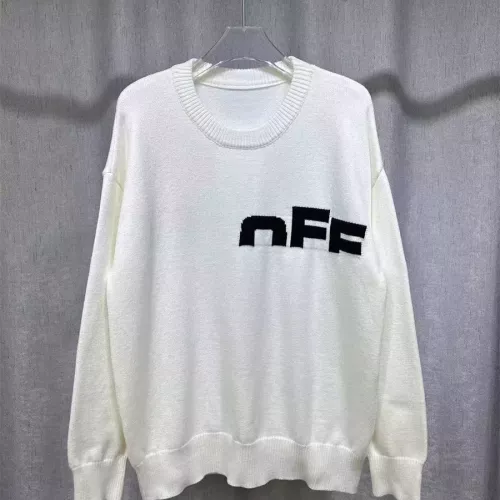 Off-White Sweaters Long Sleeved For Unisex #1307888 $52.00 USD, Wholesale Replica Off-White Sweaters
