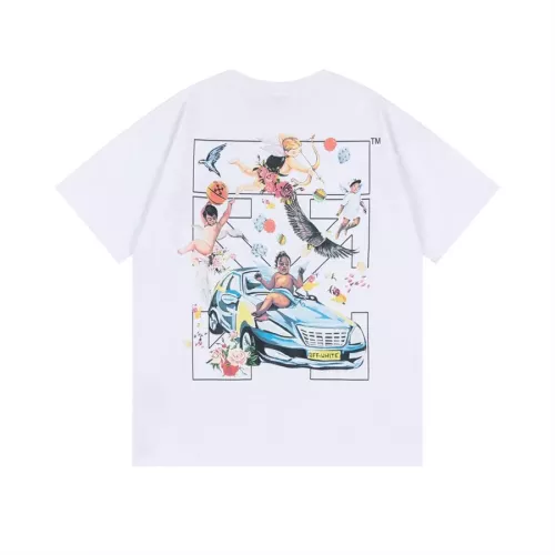 Off-White T-Shirts Short Sleeved For Unisex #1307892 $34.00 USD, Wholesale Replica Off-White T-Shirts