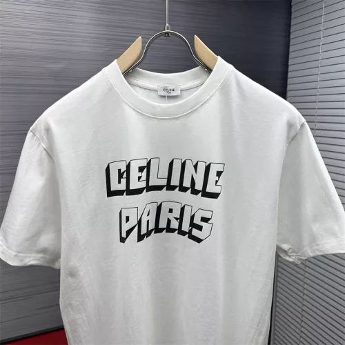 Replica Celine T-Shirts Short Sleeved For Unisex #1307908 $42.00 USD for Wholesale