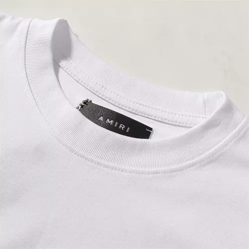 Replica Amiri T-Shirts Short Sleeved For Unisex #1308101 $32.00 USD for Wholesale