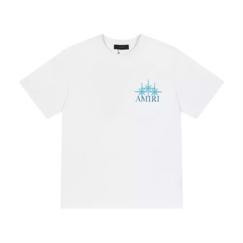Replica Amiri T-Shirts Short Sleeved For Unisex #1308123 $36.00 USD for Wholesale