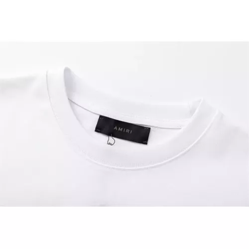 Replica Amiri T-Shirts Short Sleeved For Unisex #1308123 $36.00 USD for Wholesale