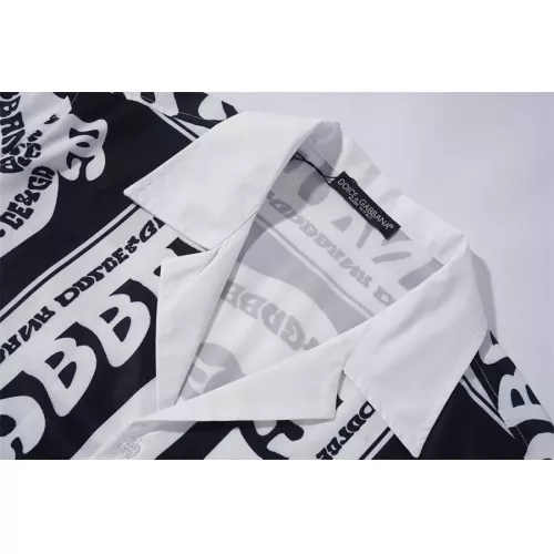 Replica Dolce & Gabbana D&G Shirts Short Sleeved For Men #1308234 $36.00 USD for Wholesale