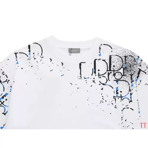 Replica Christian Dior T-Shirts Short Sleeved For Unisex #1308352 $39.00 USD for Wholesale