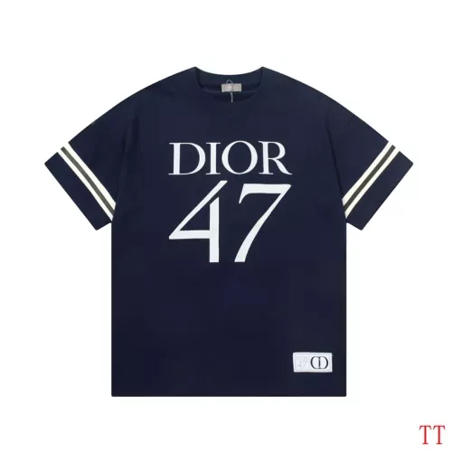 Christian Dior T-Shirts Short Sleeved For Unisex #1308356 $40.00 USD, Wholesale Replica Christian Dior T-Shirts