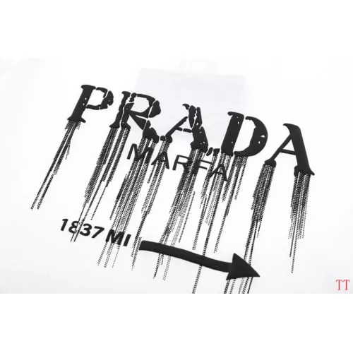Replica Prada T-Shirts Short Sleeved For Unisex #1308365 $39.00 USD for Wholesale