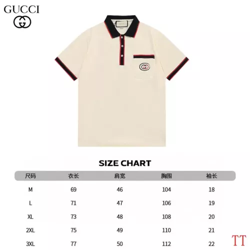 Replica Gucci T-Shirts Short Sleeved For Men #1308399 $45.00 USD for Wholesale