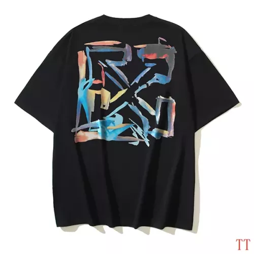 Replica Off-White T-Shirts Short Sleeved For Unisex #1308440 $32.00 USD for Wholesale