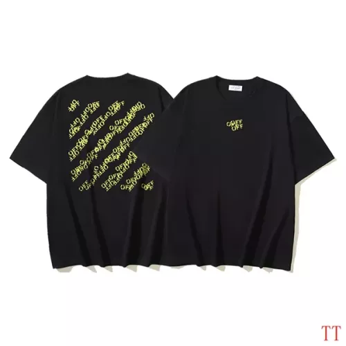 Replica Off-White T-Shirts Short Sleeved For Unisex #1308441 $29.00 USD for Wholesale