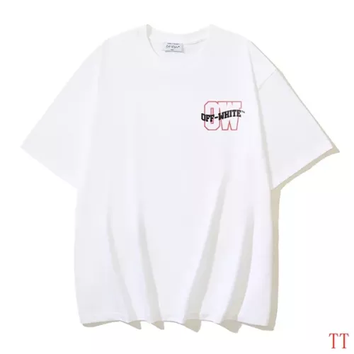 Replica Off-White T-Shirts Short Sleeved For Unisex #1308442 $29.00 USD for Wholesale