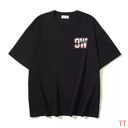 Replica Off-White T-Shirts Short Sleeved For Unisex #1308444 $29.00 USD for Wholesale