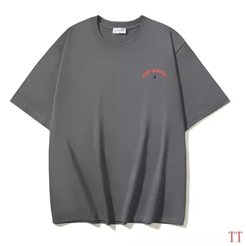 Replica Off-White T-Shirts Short Sleeved For Unisex #1308458 $32.00 USD for Wholesale