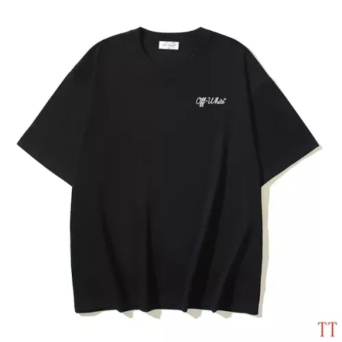 Replica Off-White T-Shirts Short Sleeved For Unisex #1308461 $29.00 USD for Wholesale