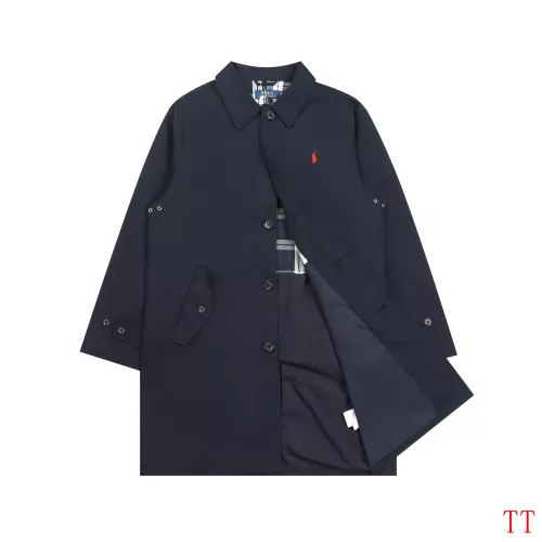 Replica Ralph Lauren Polo Trench Coat Long Sleeved For Unisex #1308521 $102.00 USD for Wholesale