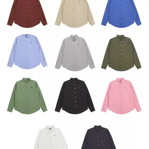 Replica Ralph Lauren Polo Shirts Long Sleeved For Unisex #1308529 $56.00 USD for Wholesale