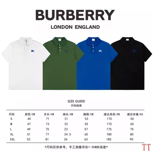 Replica Burberry T-Shirts Short Sleeved For Unisex #1308555 $45.00 USD for Wholesale