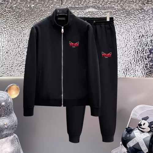 Fendi Tracksuits Long Sleeved For Men #1308628 $96.00 USD, Wholesale Replica Fendi Tracksuits