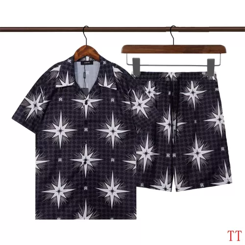 Amiri Tracksuits Short Sleeved For Men #1308693 $52.00 USD, Wholesale Replica Amiri Tracksuits