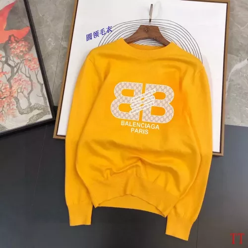 Balenciaga Sweaters Long Sleeved For Men #1308728 $56.00 USD, Wholesale Replica Balenciaga Sweaters