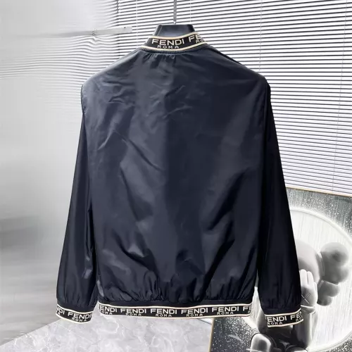 Replica Fendi Jackets Long Sleeved For Men #1308801 $64.00 USD for Wholesale
