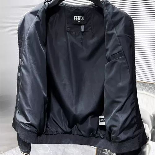 Replica Fendi Jackets Long Sleeved For Men #1308801 $64.00 USD for Wholesale