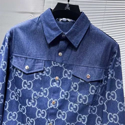 Replica Gucci Jackets Long Sleeved For Men #1308803 $56.00 USD for Wholesale