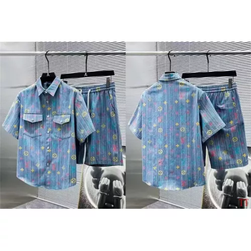 Replica Louis Vuitton LV Tracksuits Short Sleeved For Men #1308830 $82.00 USD for Wholesale