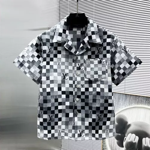 Replica Louis Vuitton LV Tracksuits Short Sleeved For Men #1308834 $82.00 USD for Wholesale