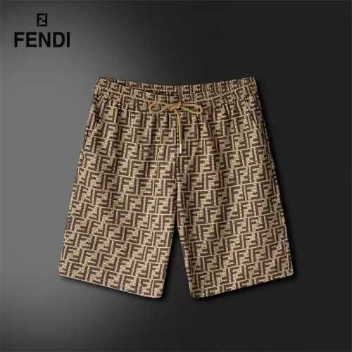 Replica Fendi Tracksuits Short Sleeved For Men #1308871 $72.00 USD for Wholesale