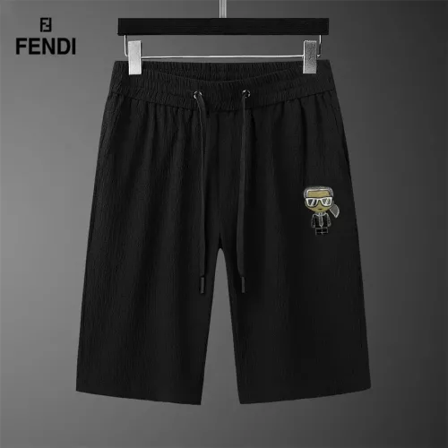 Replica Fendi Tracksuits Short Sleeved For Men #1309052 $68.00 USD for Wholesale