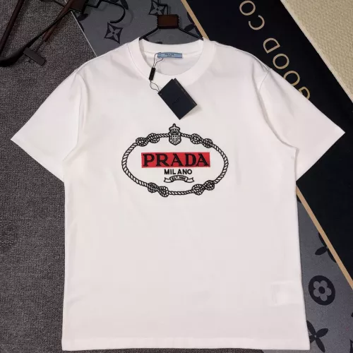 Prada T-Shirts Short Sleeved For Unisex #1309109 $45.00 USD, Wholesale Replica Prada T-Shirts