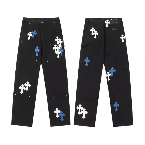 Chrome Hearts Jeans For Men #1309285 $60.00 USD, Wholesale Replica Chrome Hearts Jeans