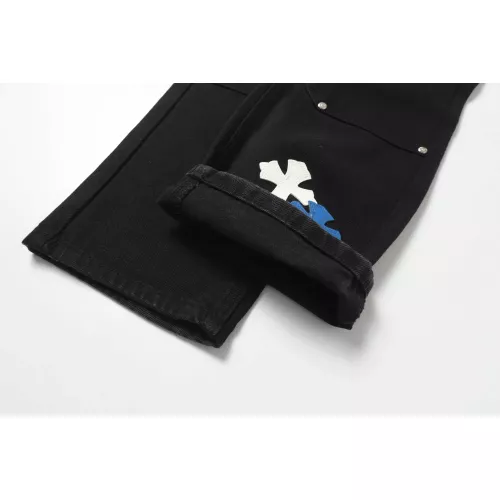 Replica Chrome Hearts Jeans For Men #1309285 $60.00 USD for Wholesale