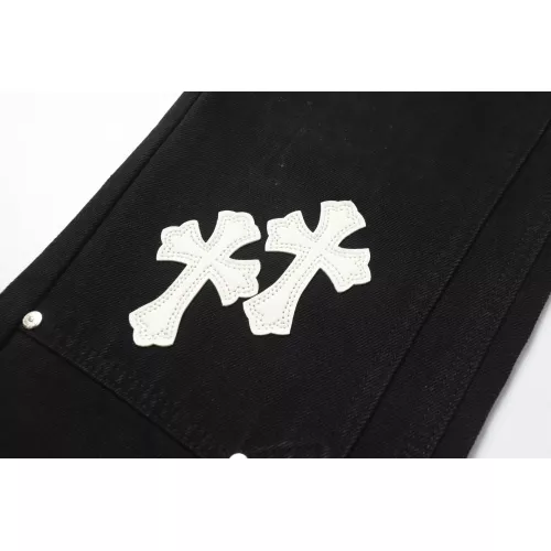 Replica Chrome Hearts Jeans For Men #1309285 $60.00 USD for Wholesale