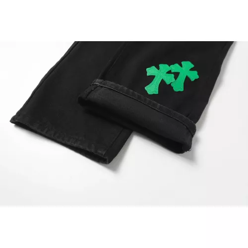 Replica Chrome Hearts Jeans For Men #1309287 $48.00 USD for Wholesale