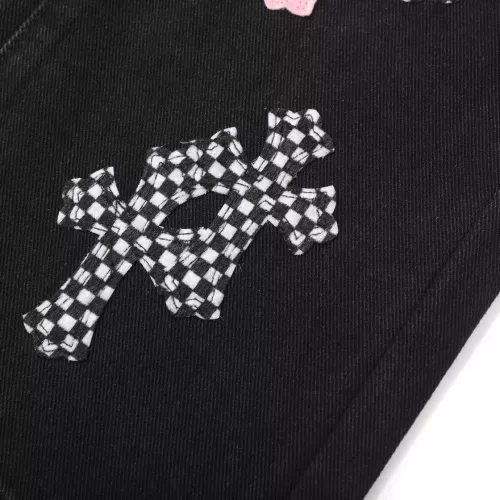 Replica Chrome Hearts Jeans For Unisex #1309288 $60.00 USD for Wholesale