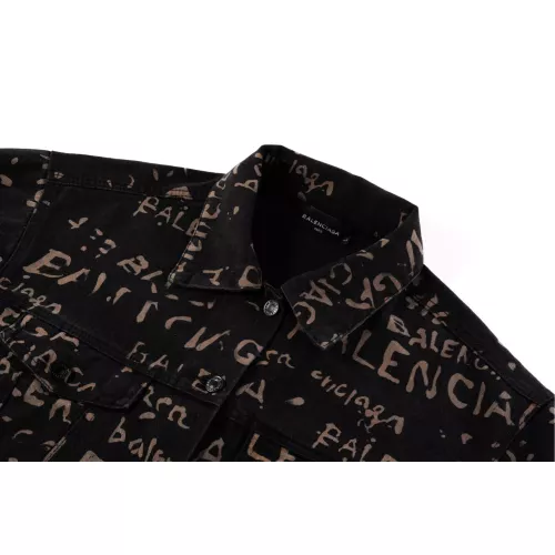 Replica Balenciaga Jackets Long Sleeved For Men #1309296 $60.00 USD for Wholesale