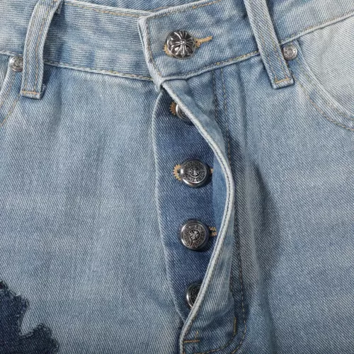 Replica Chrome Hearts Jeans For Unisex #1309308 $64.00 USD for Wholesale