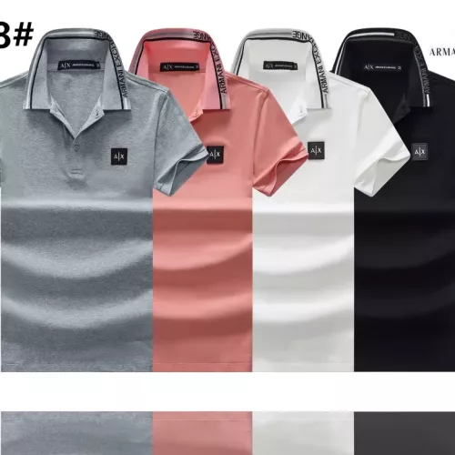 Replica Armani T-Shirts Short Sleeved For Men #1309351 $25.00 USD for Wholesale