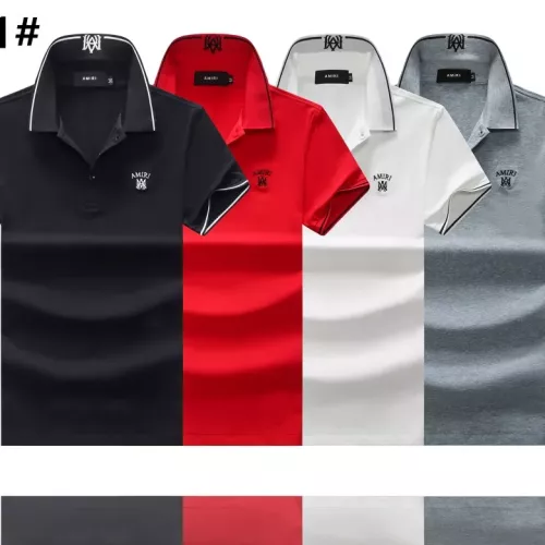 Replica Amiri T-Shirts Short Sleeved For Men #1309359 $25.00 USD for Wholesale